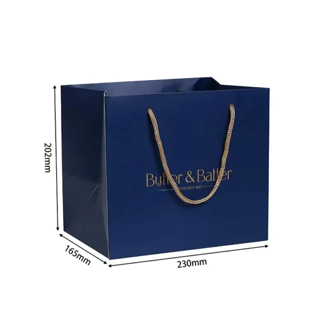 branded paper bags