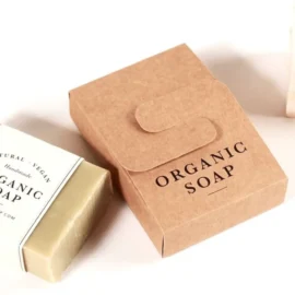 Brown Organic Soap Box