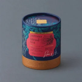 Cylinder Tea Packaging Boxes