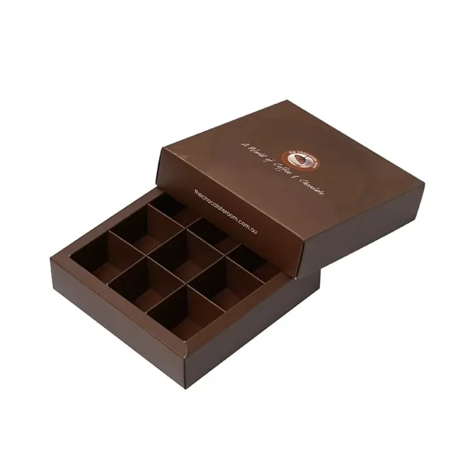 decorated chocolate box