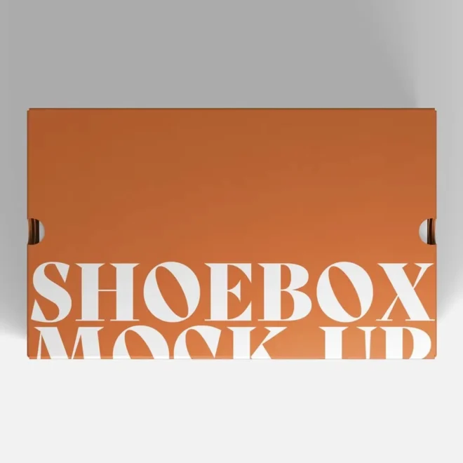 flat pack cardboard shoe boxes