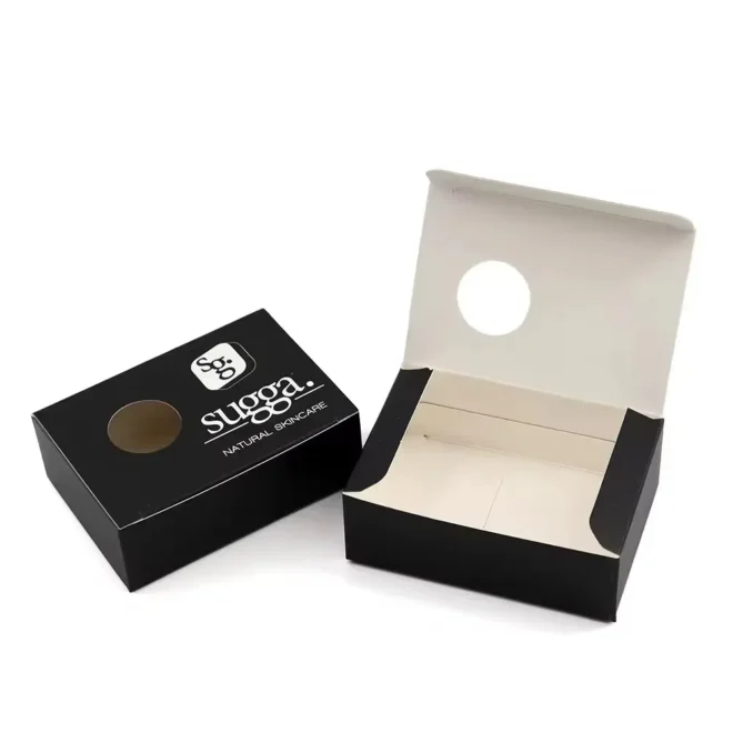 folded paper gift box
