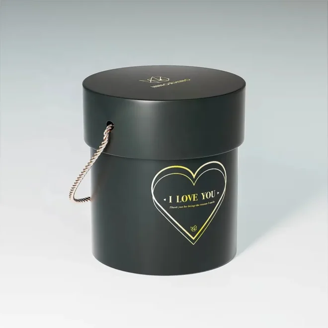 gift boxes with flowers