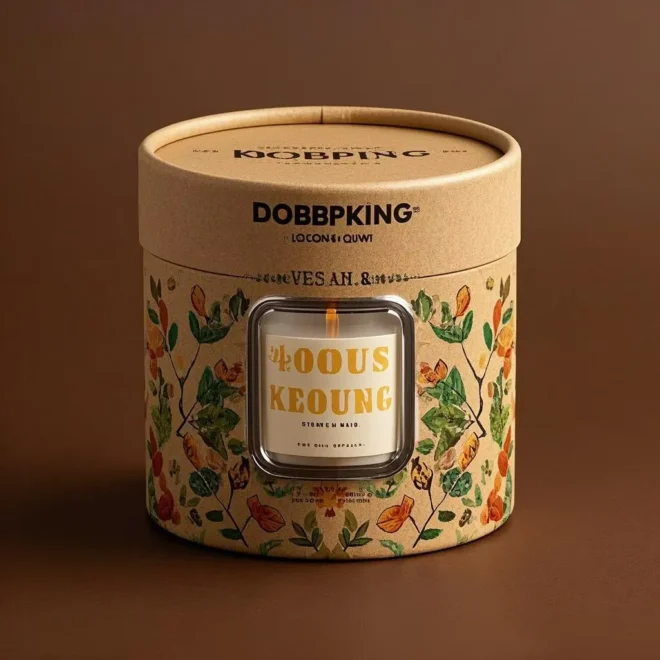 kraft candle boxes