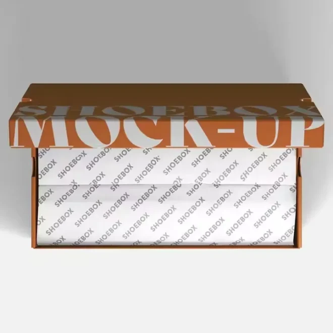 shoe box packaging design