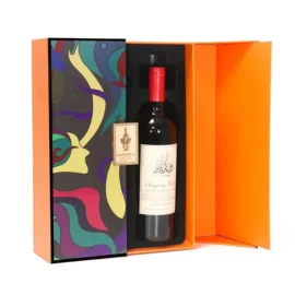 Wine Box with Magnetic Closure